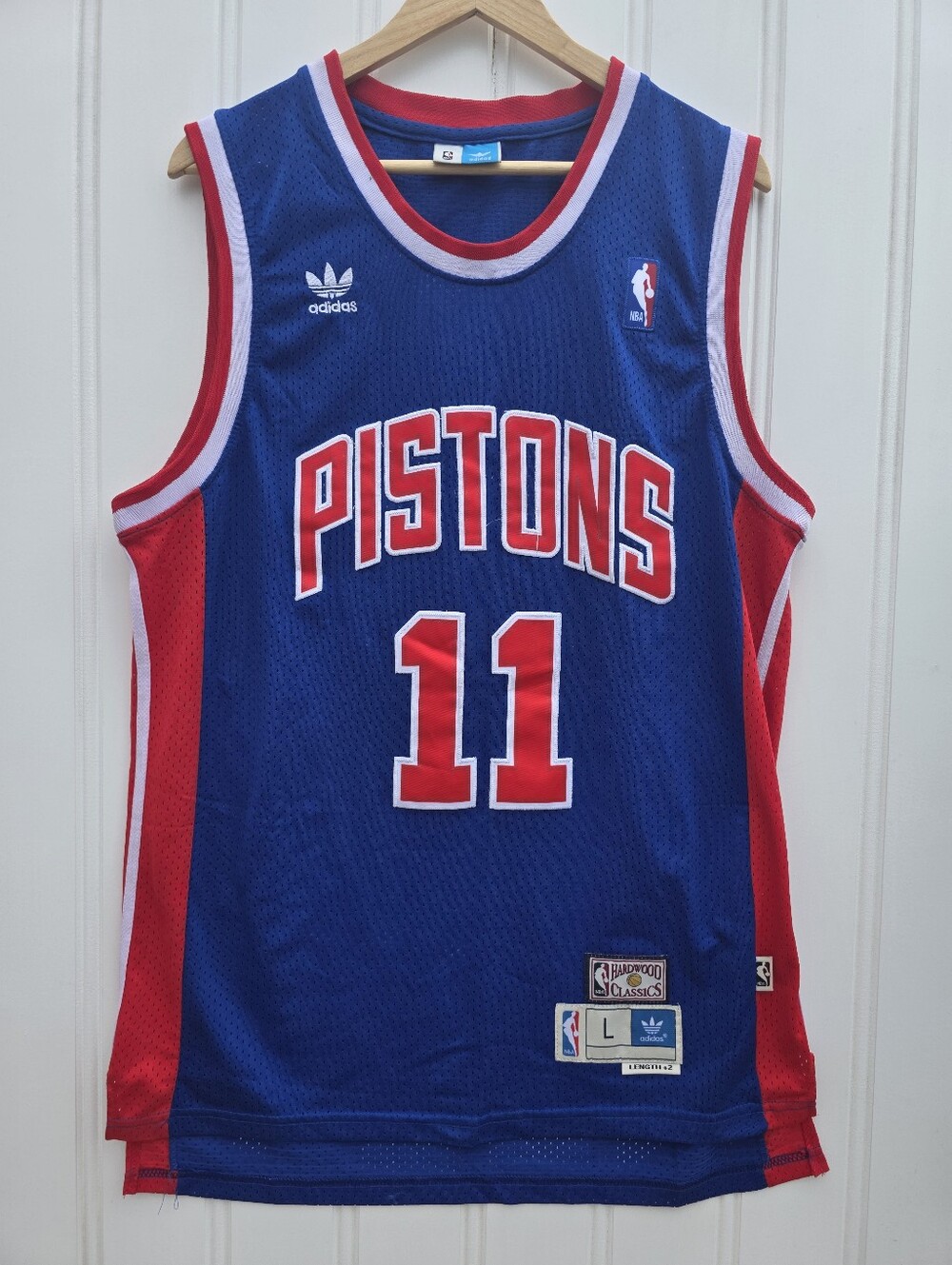 Isaiah Thomas Pistons Hardwood Classic Adidas Basketball NBA Jersey Large